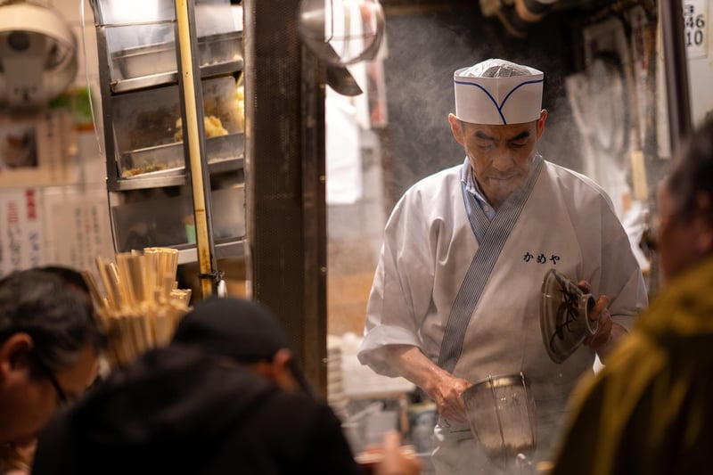 Man Cooking