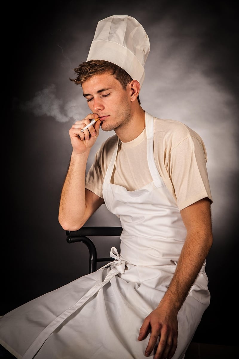Woman Chef Cooking
